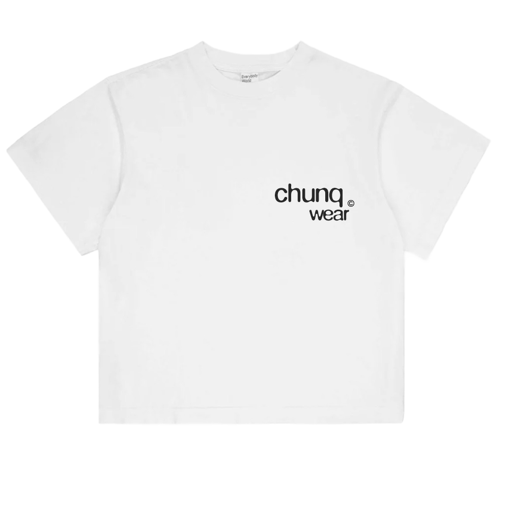 chunqwear logo tee